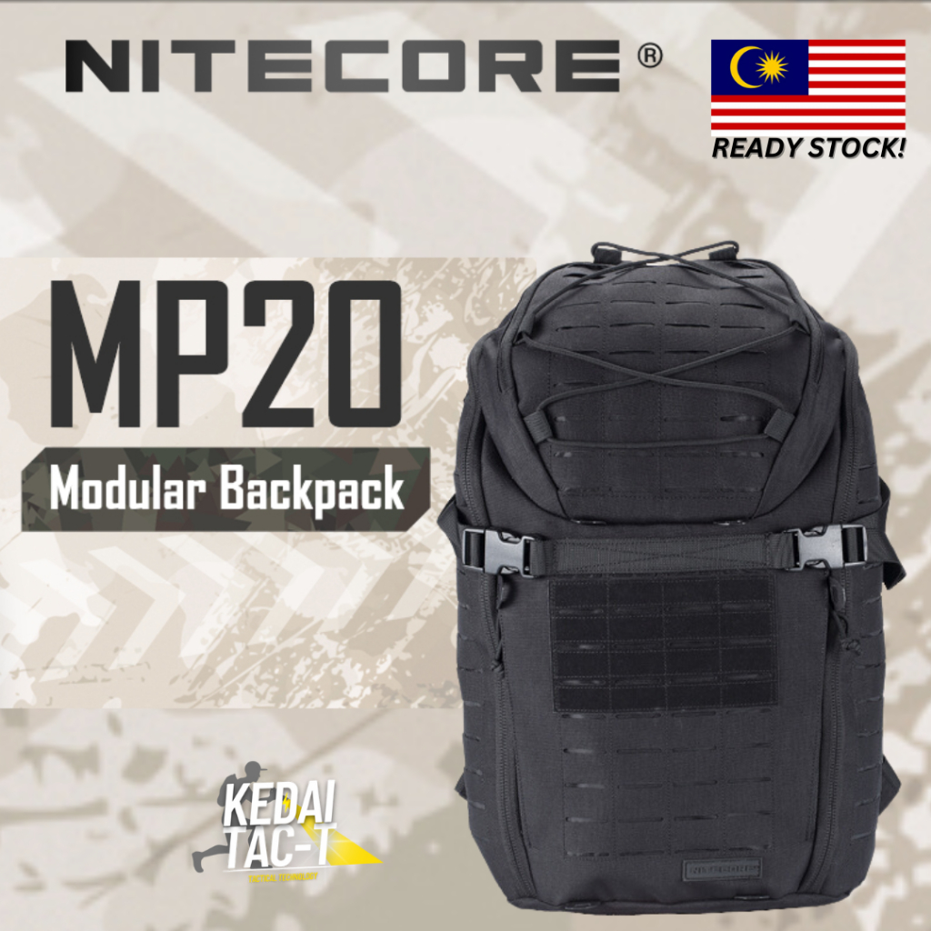 NITECORE MP20 - Multi-Purpose Modular MOLLE Backpack - ORIGINAL - Ready ...