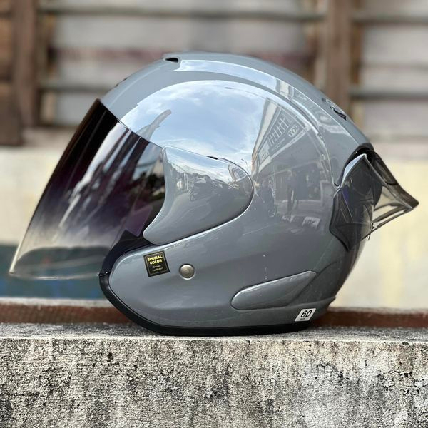 🔥🔥🔥ARC RITZ Modern Grey V1 V2 With Visor & Spoiler | Shopee Malaysia
