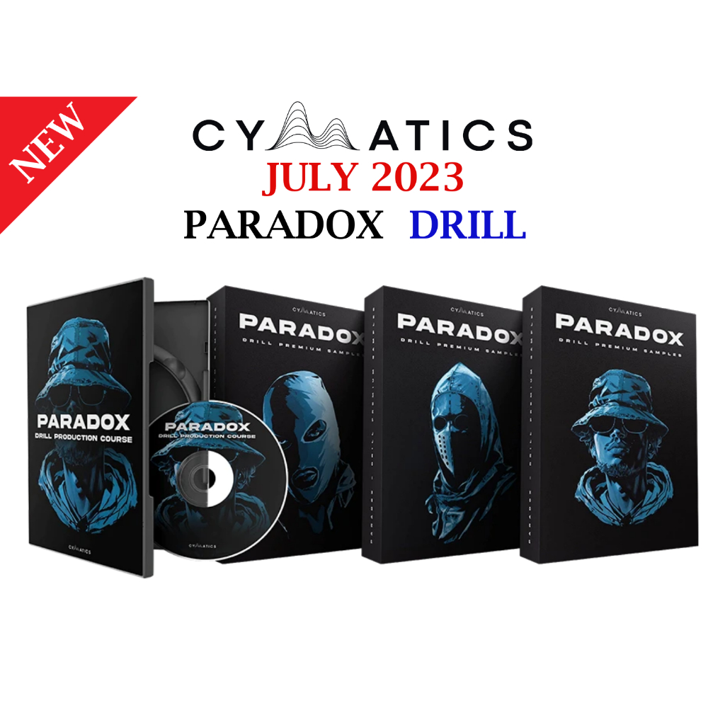 Cymatics Paradox Drill 2023 Samples Pack With 418 Files 1.85gb In WAV ...