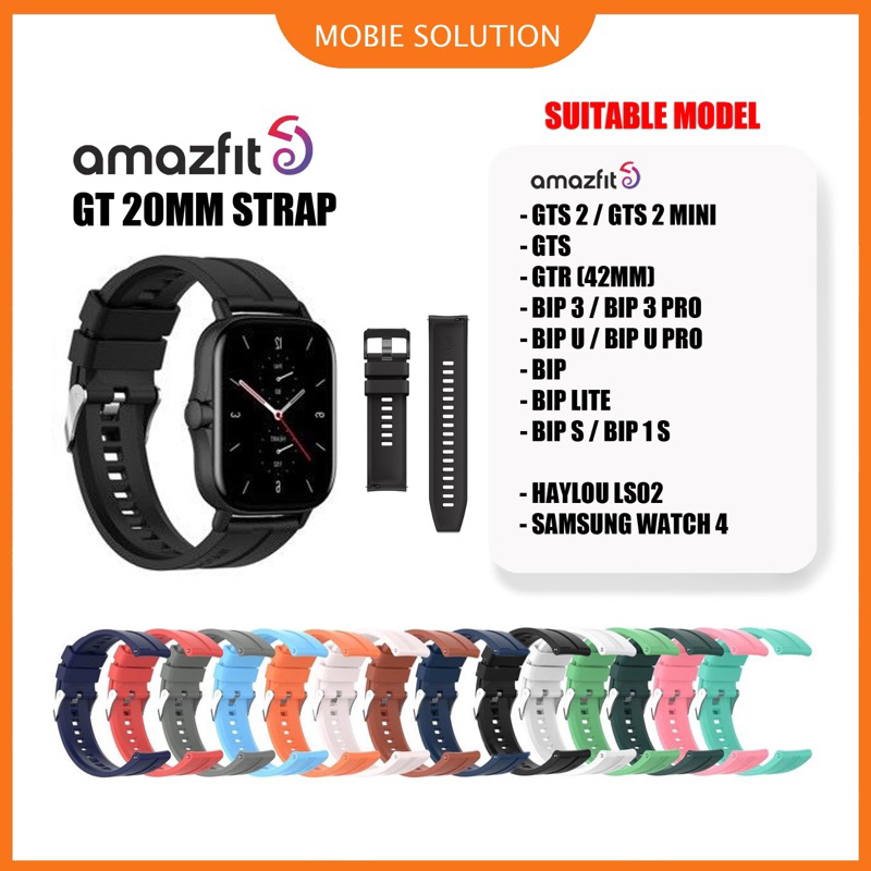 Correa De 20mm/22mm Para Amazfit GTS/2/2e/3/GTS2 Mini/GTR/3/Pro/GTR2