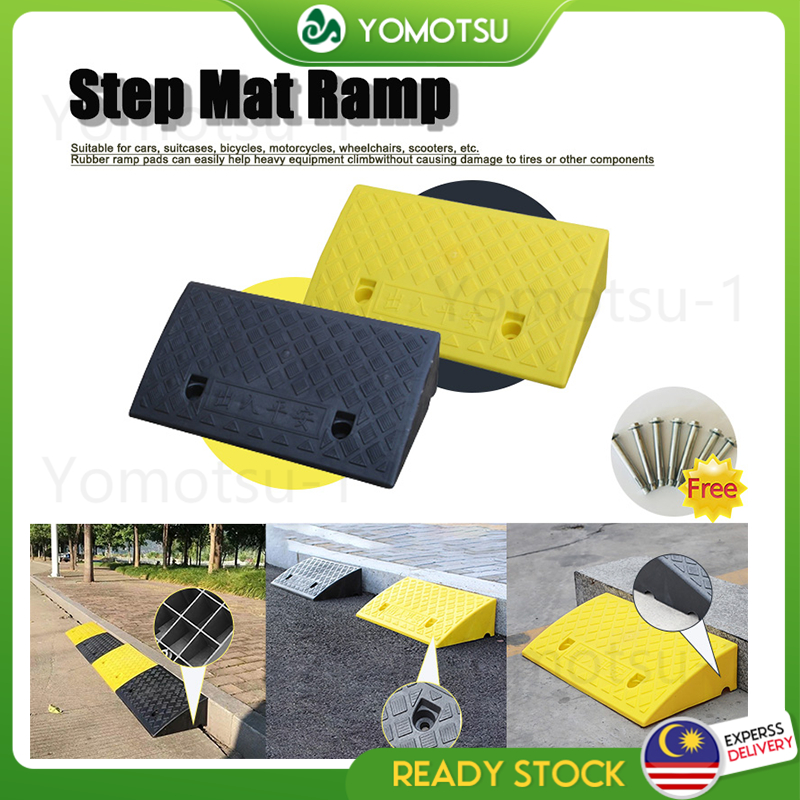 5000Kg Load Step Mat Ramp Heavy Duty Uphill Threshold Mat Triangle Pad