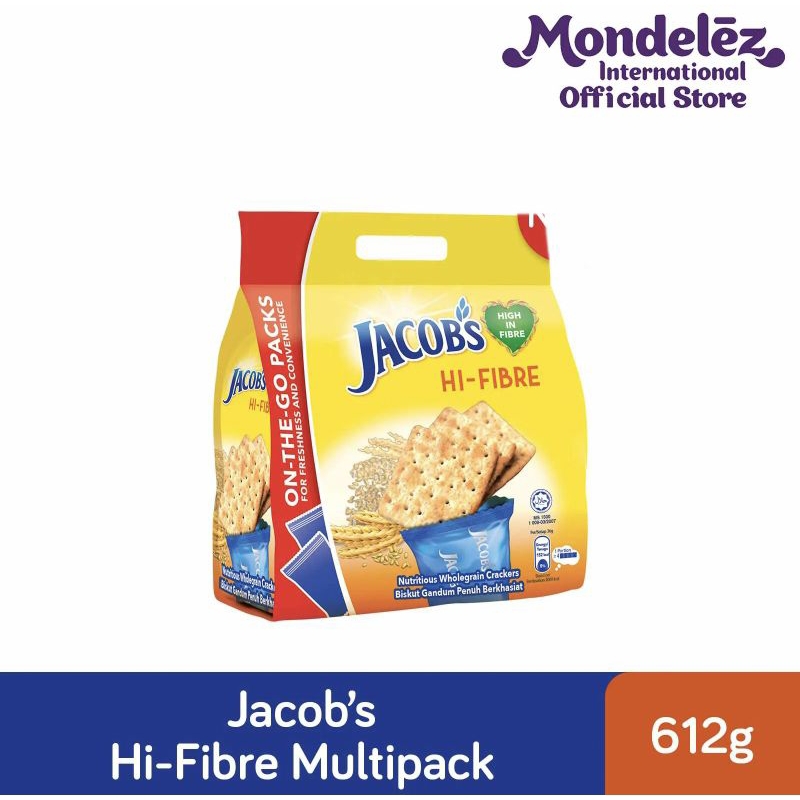 Jacobs Crackers Weetameal / LowSodium HiFibre Wheat Cracker / High