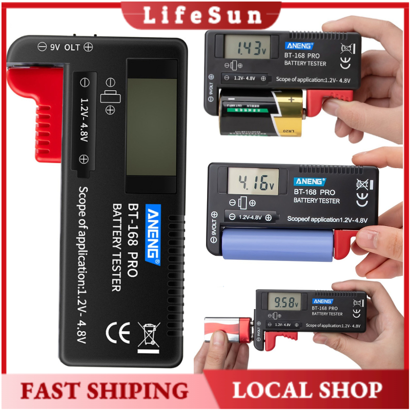 [LOCAL LIFE] ANENG BT168 PRO Battery Tester Battery Checker Digital