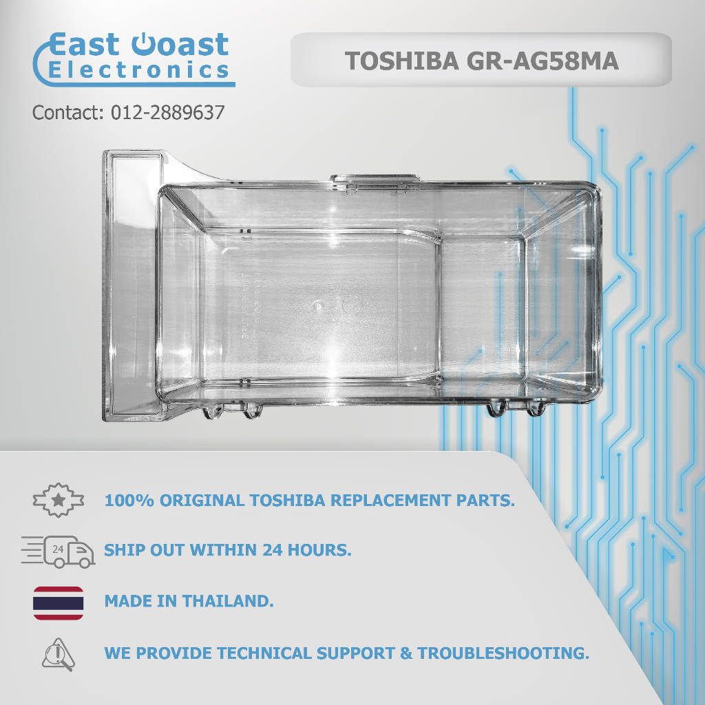 (ORIGINAL) TOSHIBA GRAG58MA Auto Ice Maker Water Tank Shopee Malaysia