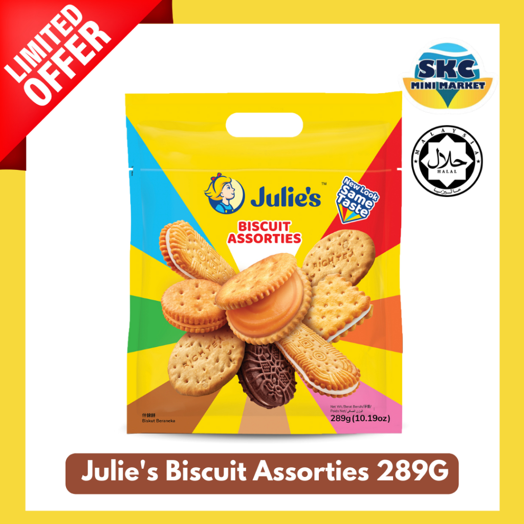 (SKCMM) Julie's Biscuit Assorties 289g [HALAL] | Shopee Malaysia