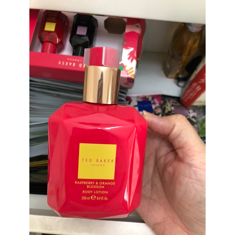 Ted baker raspberry & orange blossom body lotion 250ml Shopee Malaysia