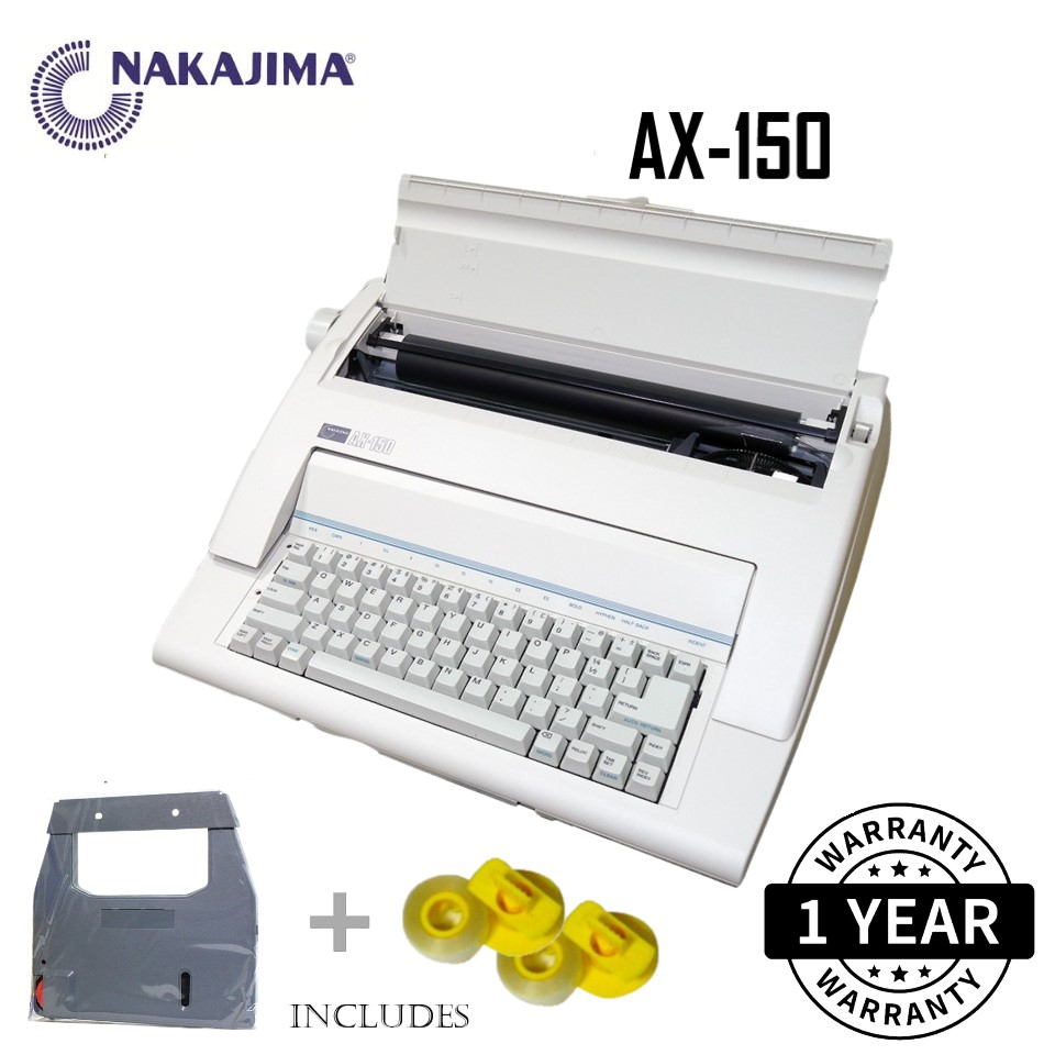 NEW] Electronic Typewriter NAKAJIMA AX-160 AX-150 Mesin Taip
