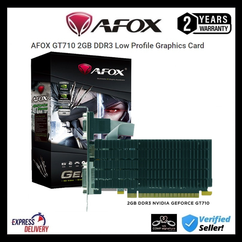 MSI GeForce GT710 2GB DDR3 Low Profile