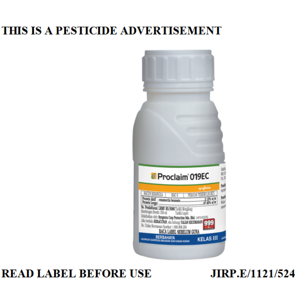 SYNGENTA Proclaim® 019EC 250 ml Insecticide | Shopee Malaysia