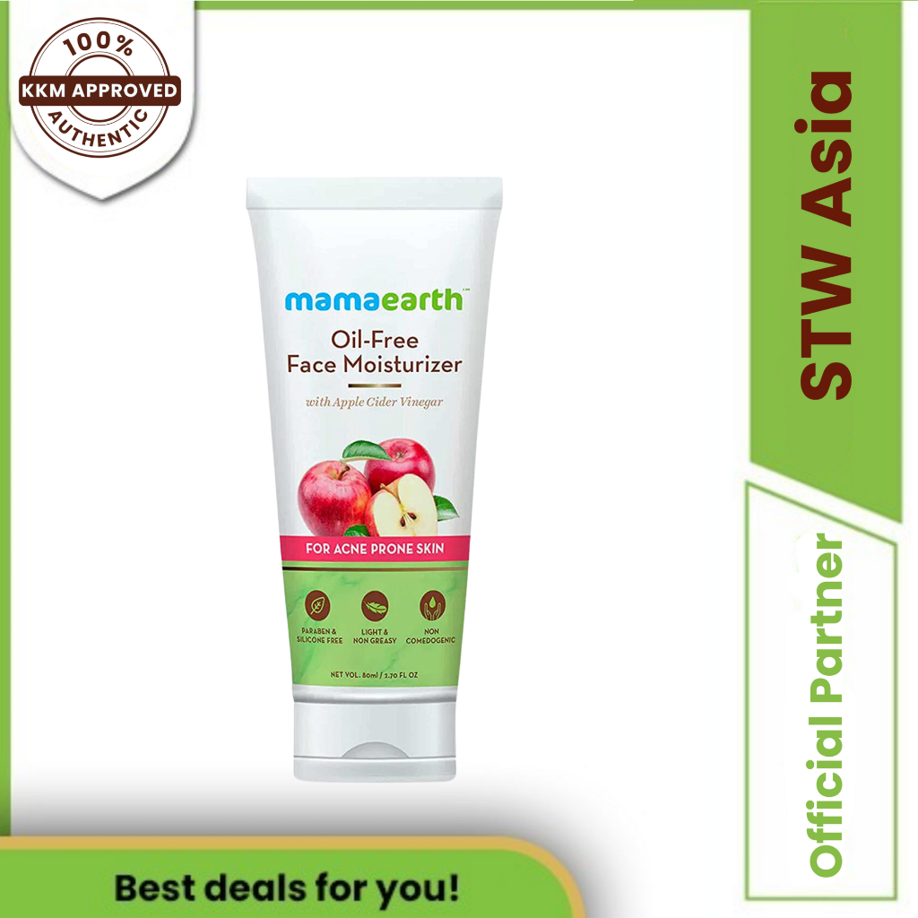 Mamaearth OilFree Face Moisturizer for AcneProne Skin With Apple
