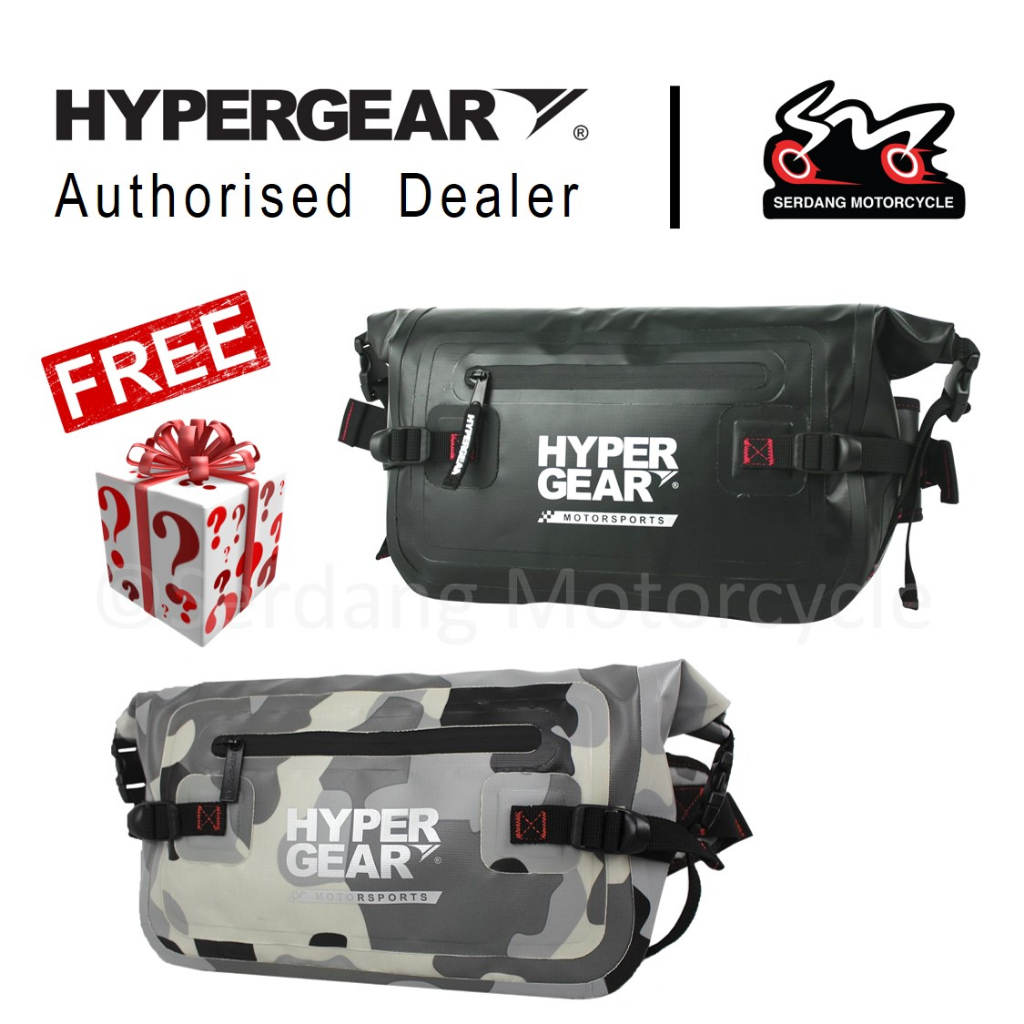 HYPERGEAR Waist Waterproof Pouch Bag Beg L V2 100 Original 1 Wear Warranty