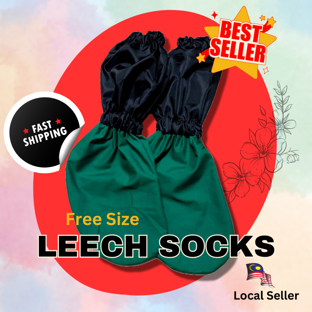 GOFOREST MALAYSIA Free Size Outdoor Jungle Trekking Leech Socks (Stokin ...