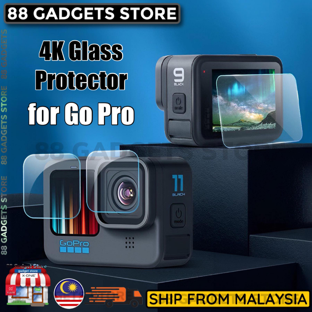 GlassPro Screen Protector for GoPro Hero 13 / 12 / 11 / 10 / 9 / 8 / 7 ...