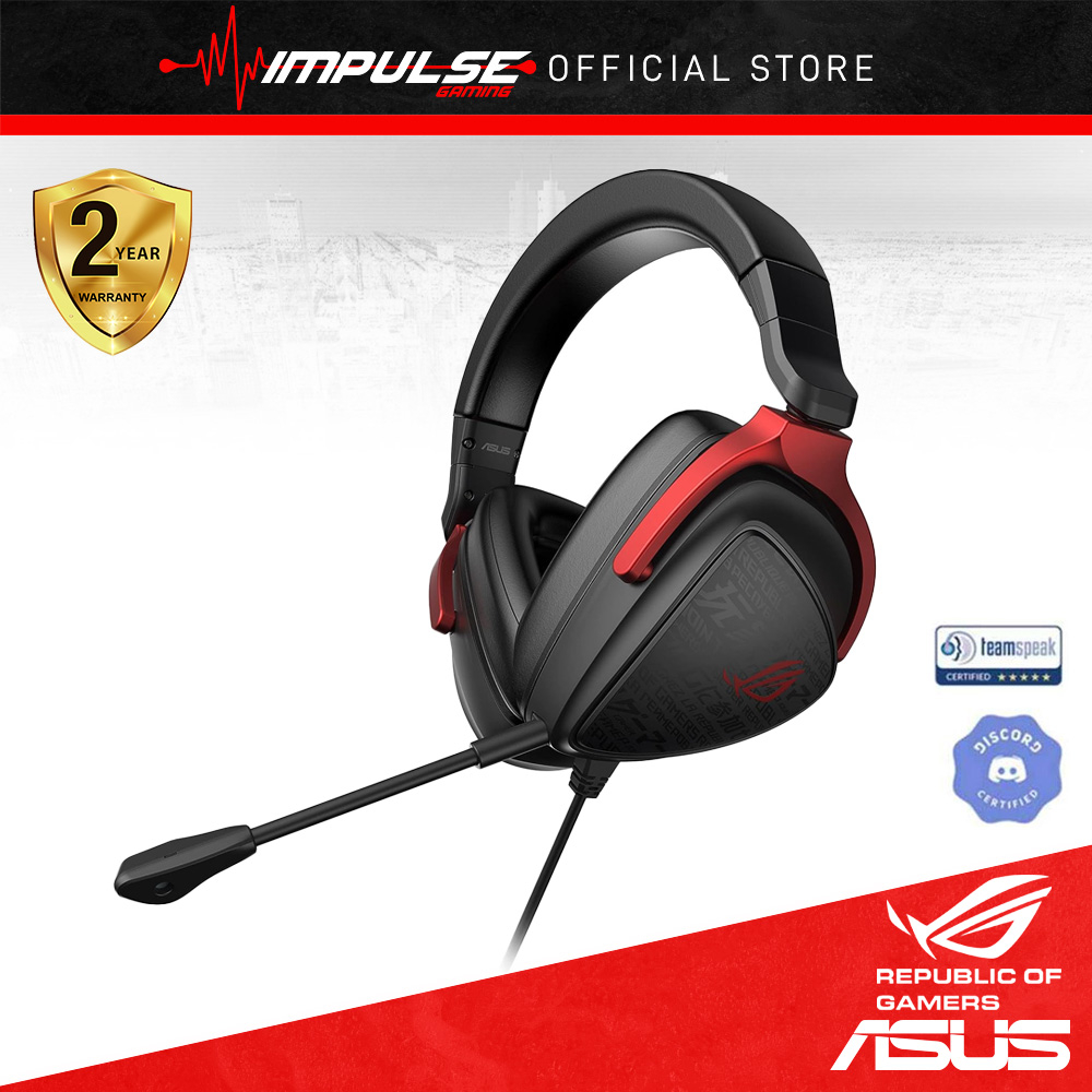 ASUS ROG Delta S Core Lightweight 3.5mm Gaming Headset with 50mm ...