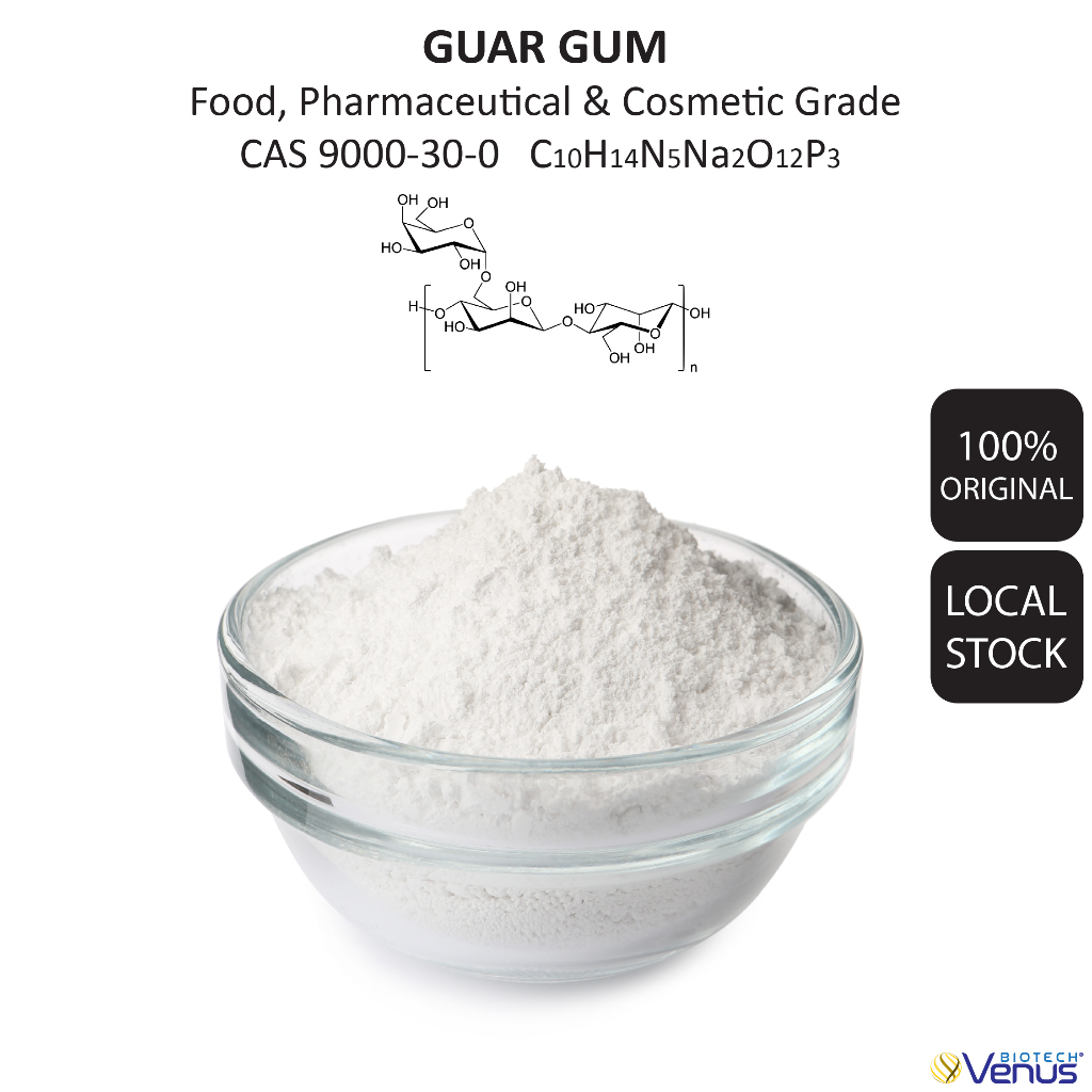 Guar Gum Cosmedia Guar 瓜尔豆胶 Thickener / Emulsifier / Stabilizer