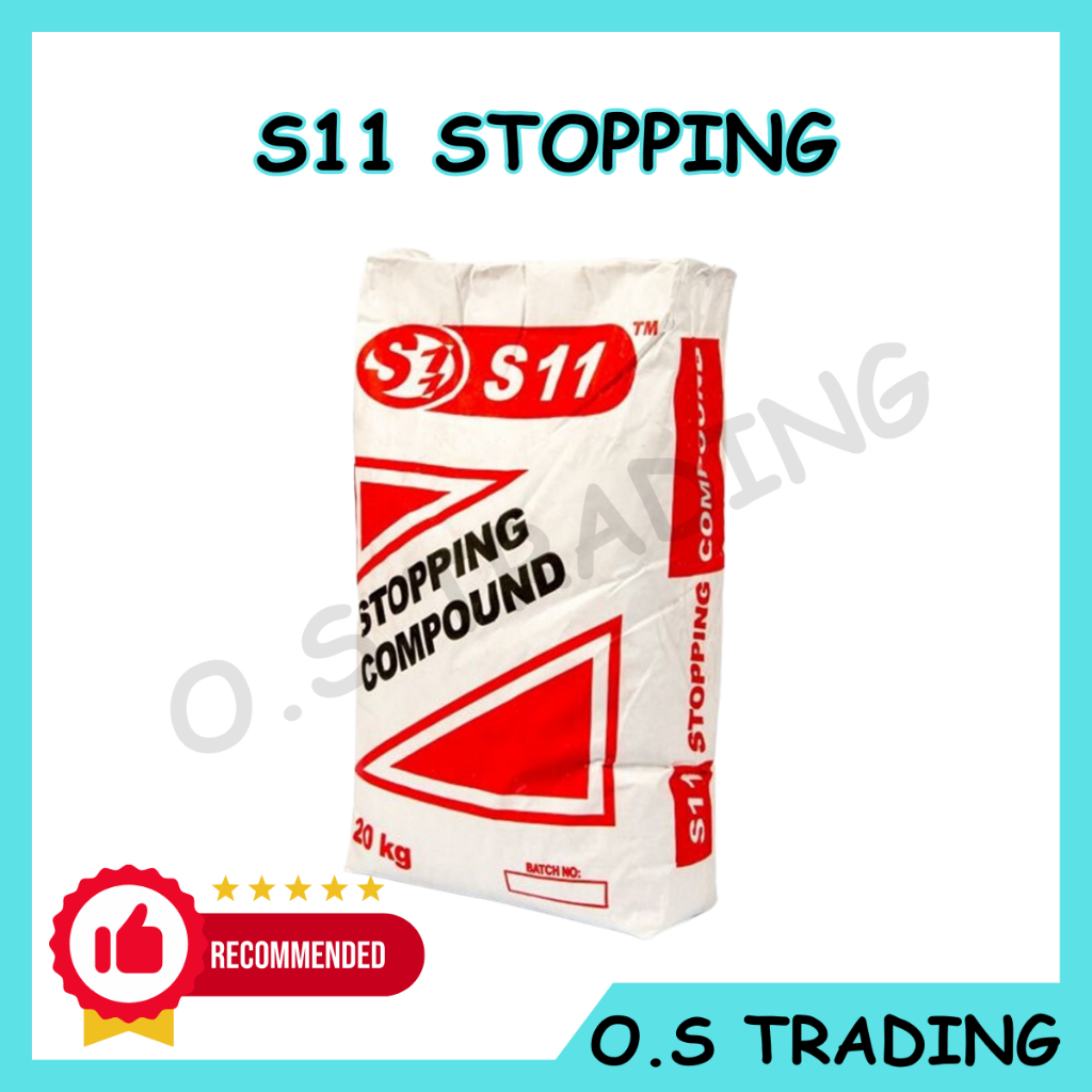 S11 Stopping Compound / Simen Plaster Ceiling 20kg | Shopee Malaysia