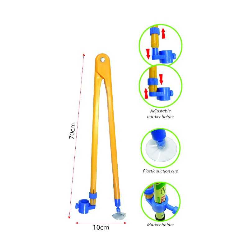 Plastic Compass (Whiteboard) Shopee Malaysia