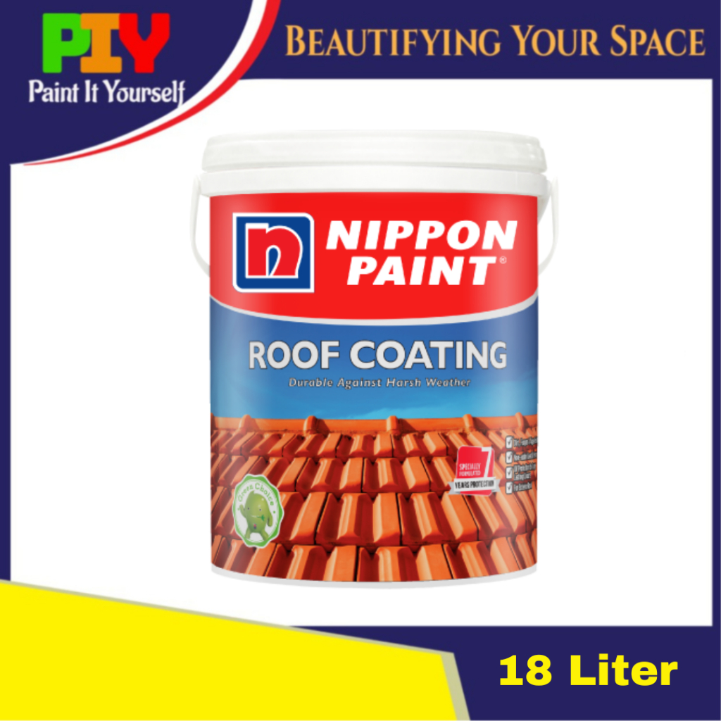 Nippon Paint Roof Coating Cat Bumbung L Liter Shopee Malaysia