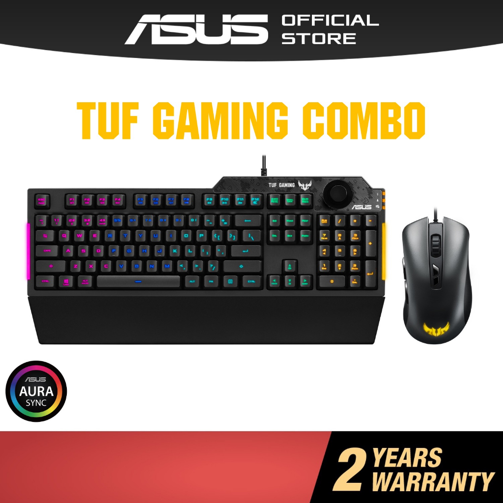 ASUS TUF Gaming Gear Combo TUF Gaming Mouse M3 and TUF Gaming Keyboard