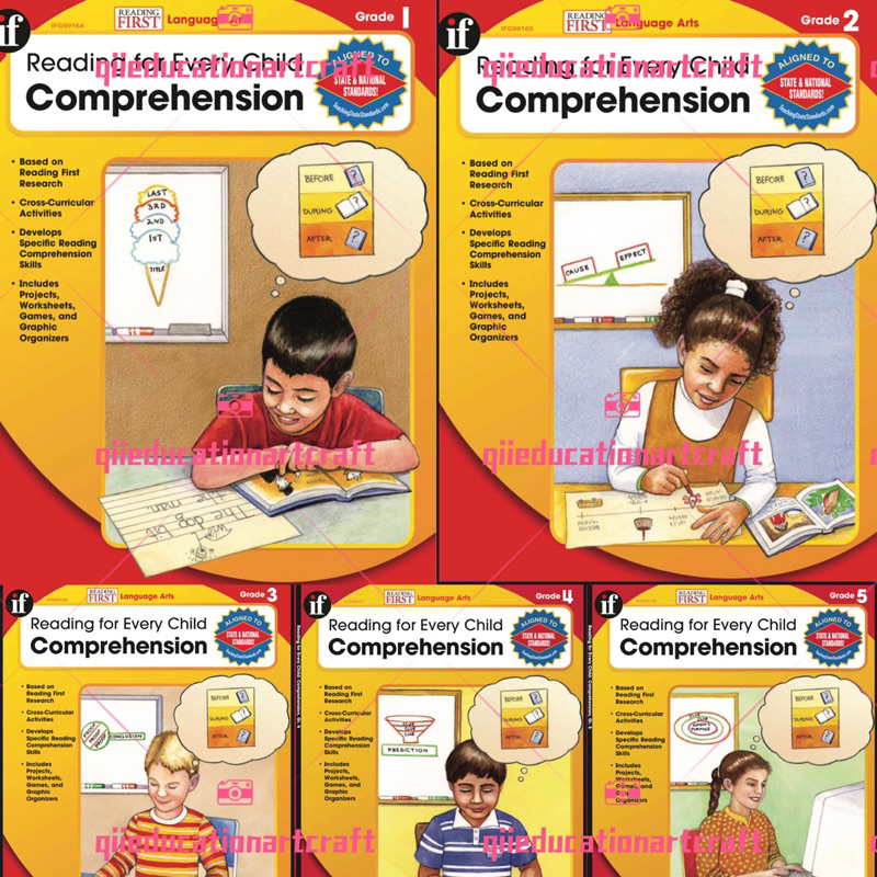 Reading for Every Child Comprehension Grade 1-5 PDF soft copy | Shopee ...