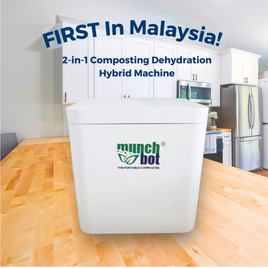 MunchBOT Hybrid Food Waste Composter I 2kg per cycle I Process between ...