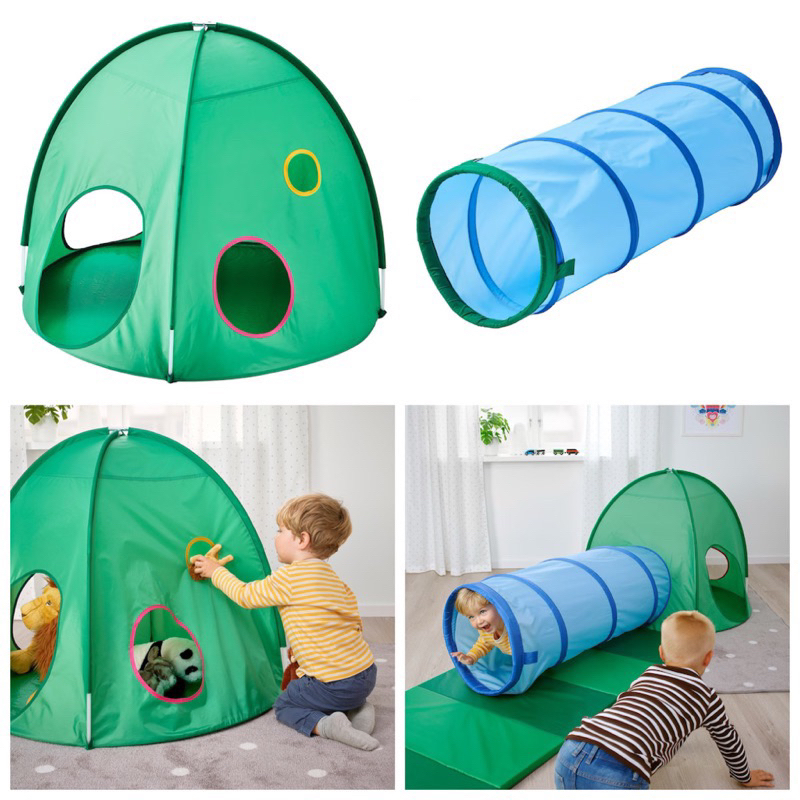 IKEA Children Tunnel And Tent Khemah Dan Terowong Kanak-kanak | Shopee ...