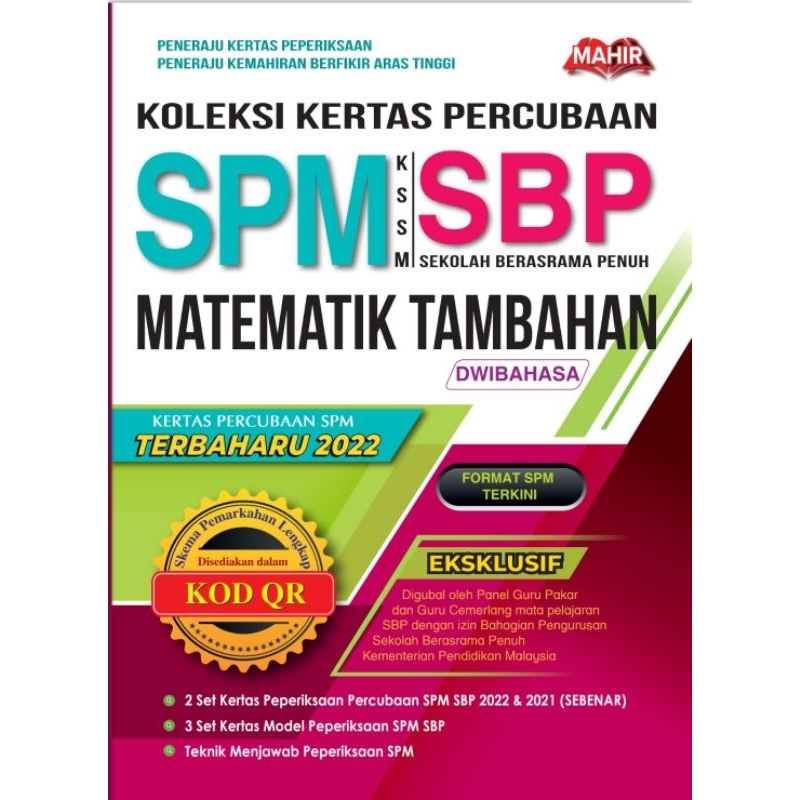 [2023] Koleksi Kertas Percubaan SPM KSSM Sekolah Berasrama Penuh SBP ...