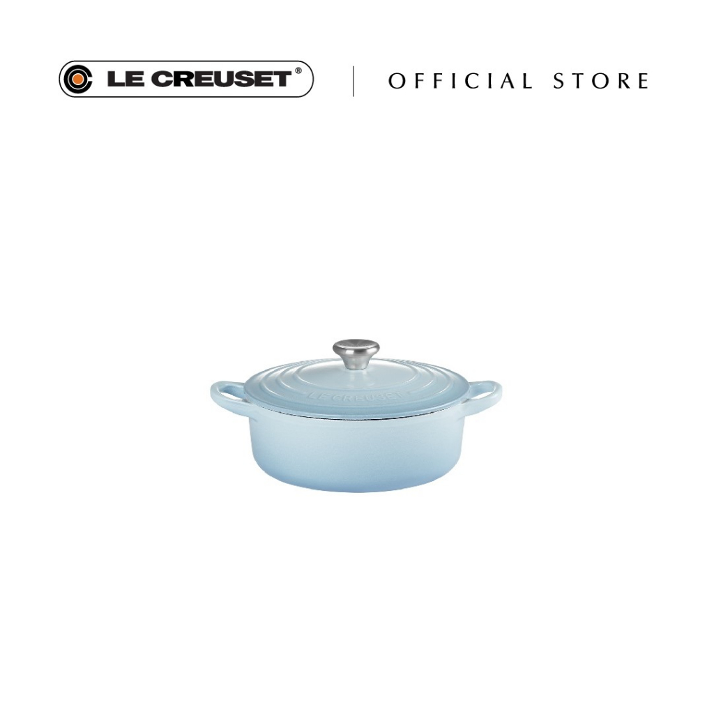 Le Creuset Risotto Pot 18cm Coastal Blue Shopee Malaysia