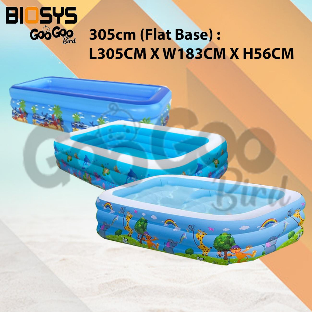 SL GooGoo Bird/Happy 7 Sizes Inflatable Swimming Pool Beach Crab ...