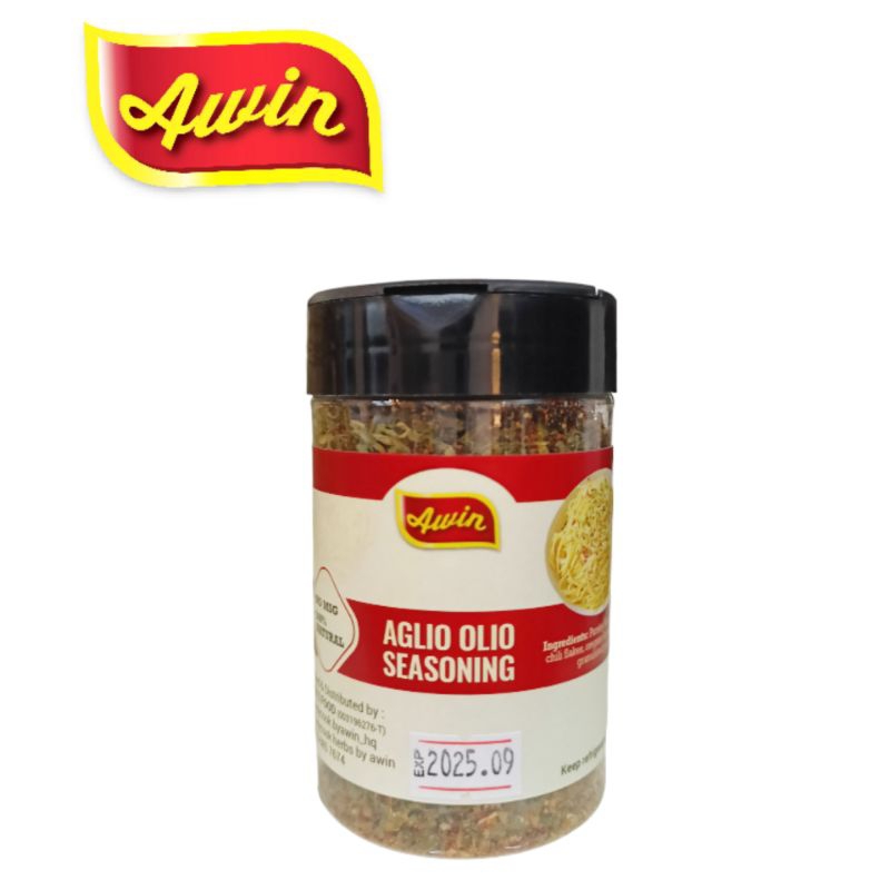 Spaghetti AGLIO OLIO seasoning Seafood Herbs By Awin Garlic Powder, Parsley Flakes, Oregano