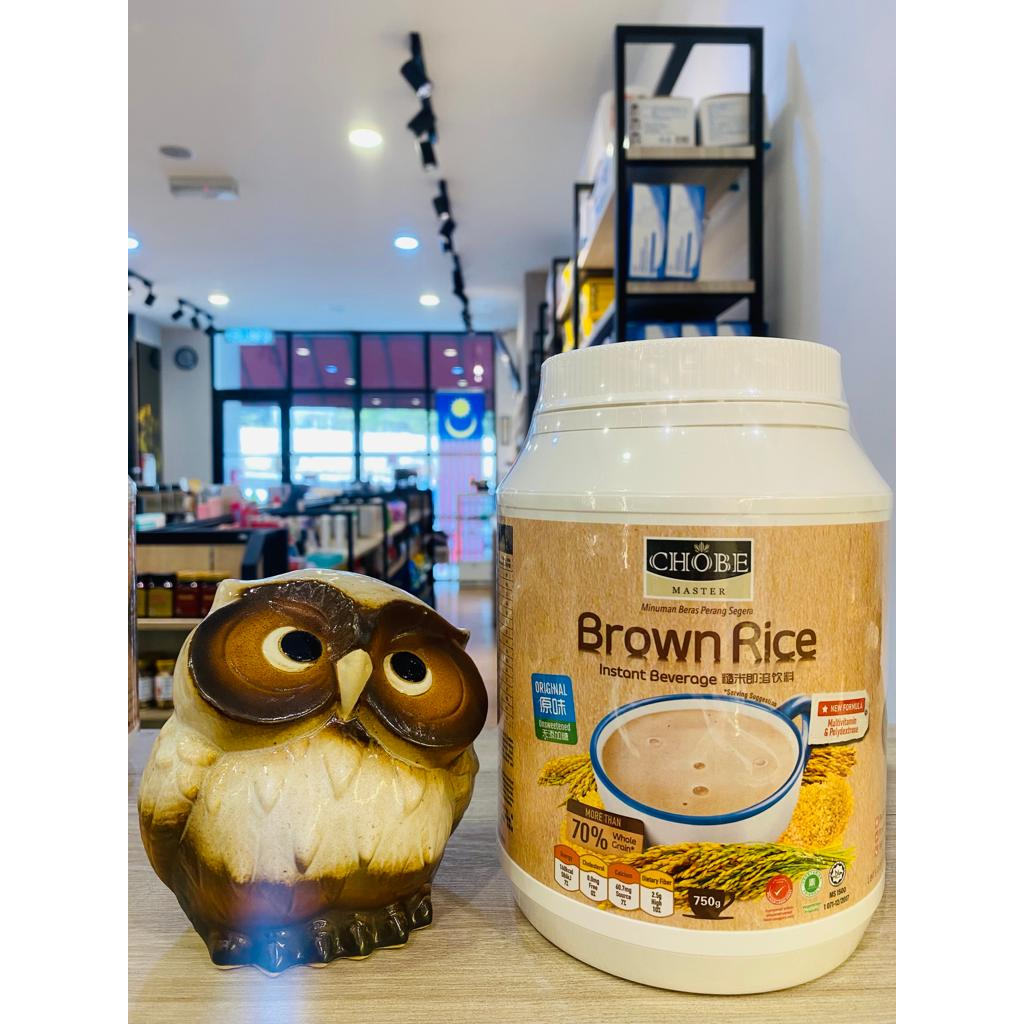 CHOBE MASTER BROWN RICE INSTANT BEVERAGE (ORIGINAL) TIN 750G | Shopee ...