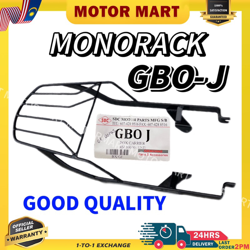 GBO-J GBOJ BOX CARRIER MONORACK A CLASS | Shopee Malaysia