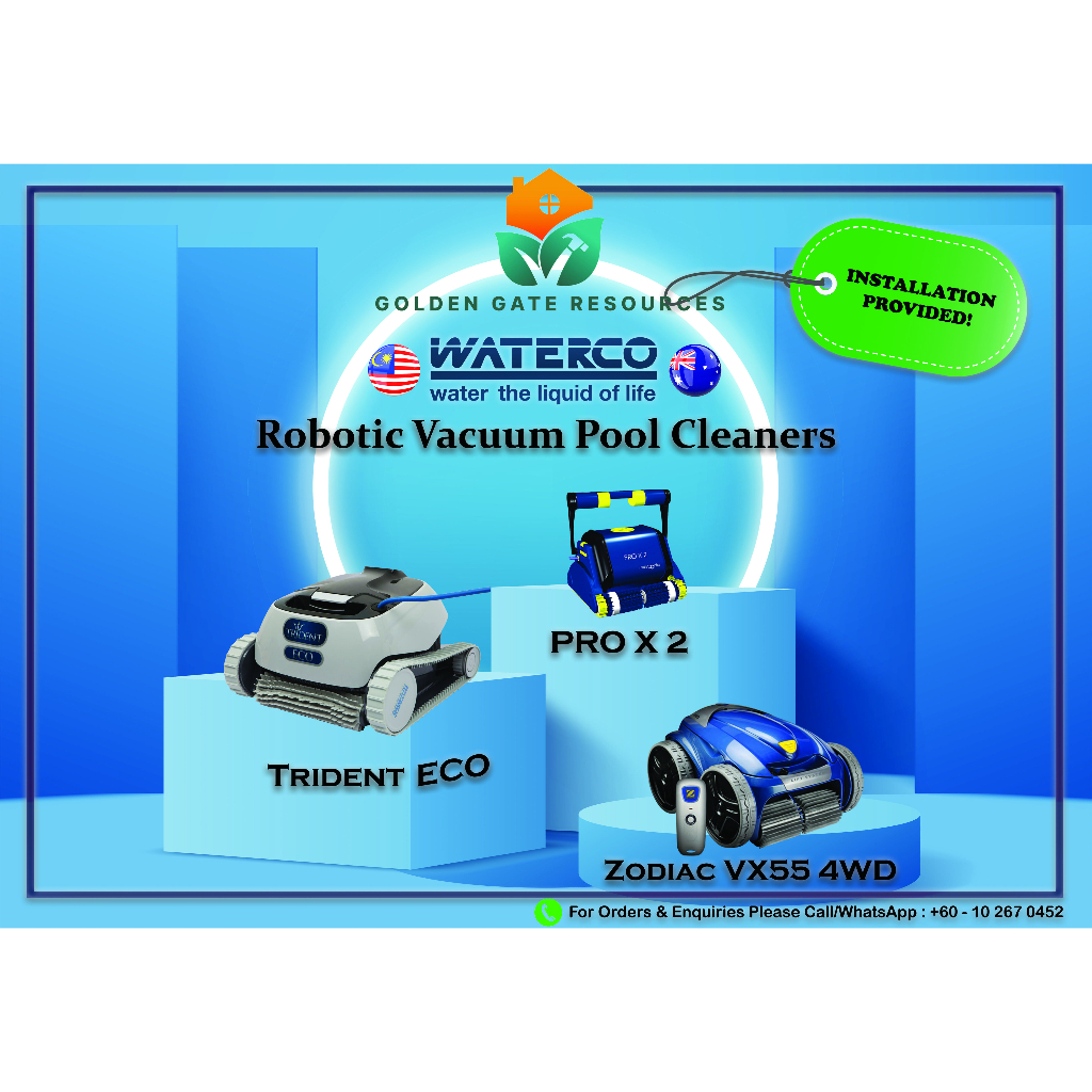 Robotic Pool Cleaner Trident ECO/HYDRO/AQUA WaterCo Australia Shopee