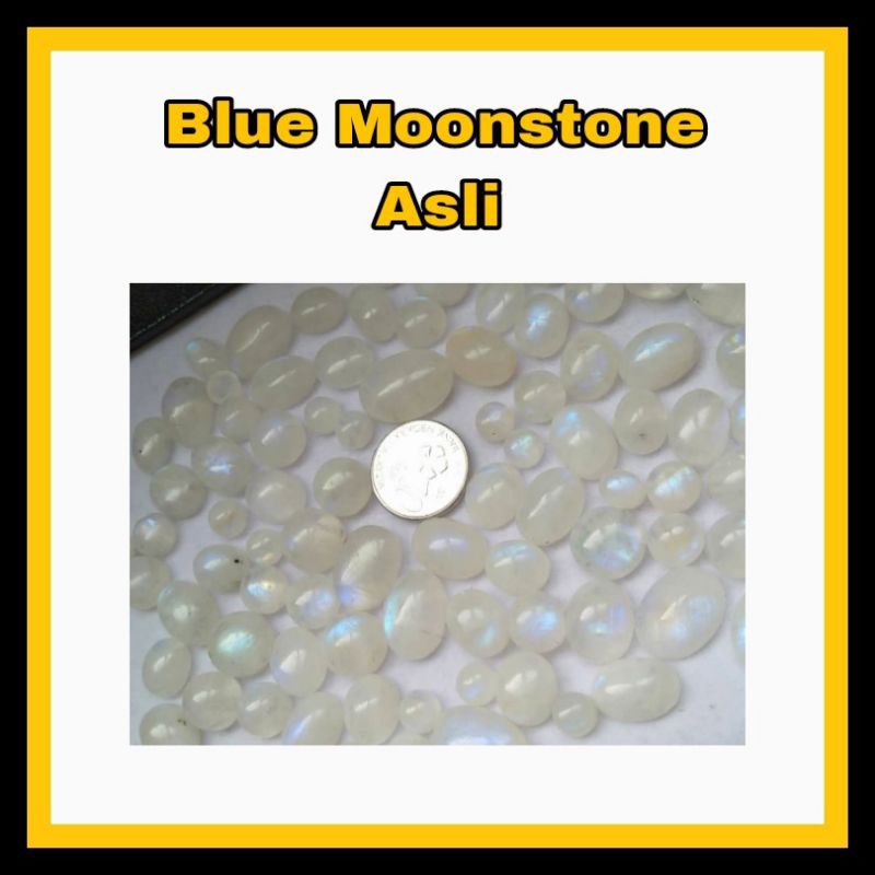 Blue Moonstone (Asli) Shopee Malaysia