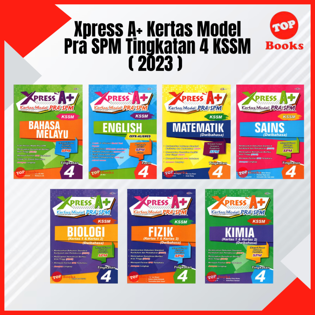 [topbooks Cemerlang] Buku Latihan Xpress A Kertas Model Pra Spm