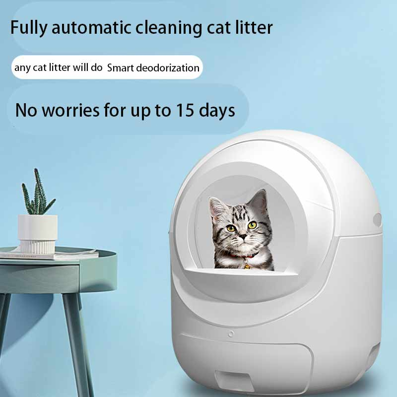 Smart cat litter box fully automatic cleaning cat toilet deodorization