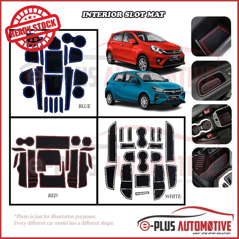 Perodua Axia 2014 2015 2016 2017 2018 2020 2021 2022 2023 Interior Slot ...