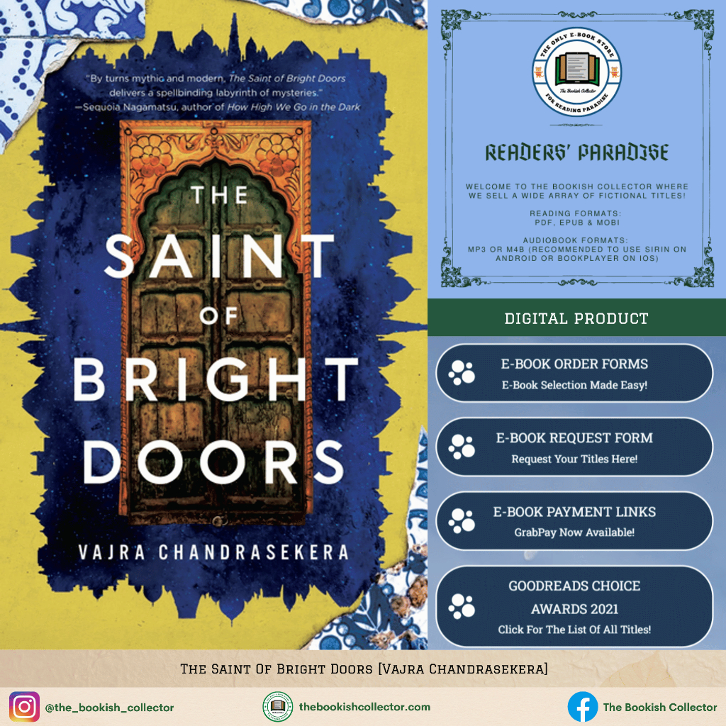 The Saint Of Bright Doors A Novel [Vajra Chandrasekera] Shopee Malaysia