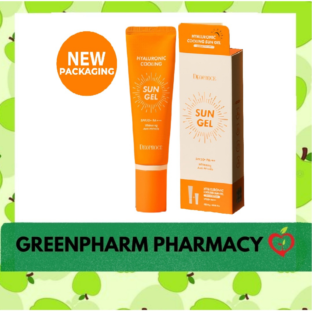 Deoproce Hyaluronic Cooling Sun Gel SPF50+ PA+++ 50g (EXP: 04/2026 ...