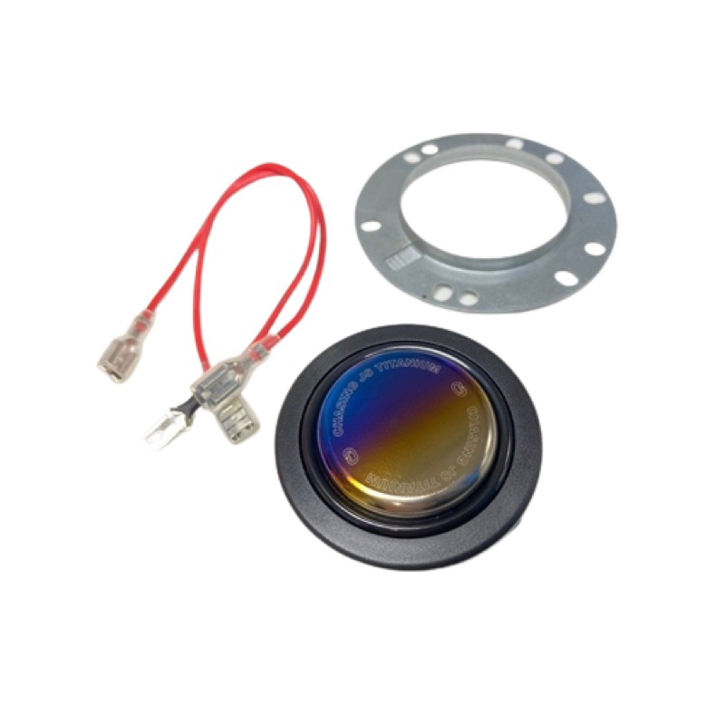 CHASING JS Titanium Steering Wheel Horn Button (Original 🇺🇸) Shopee