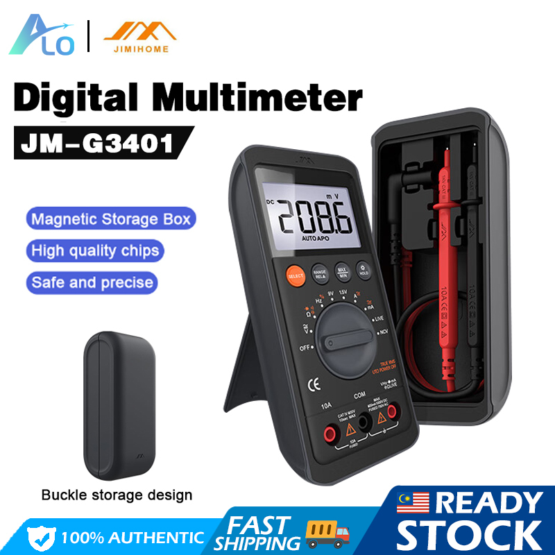 Xiaomi JIMIHome Digital Multimeter LCD Volt Meter Mini Antiburn