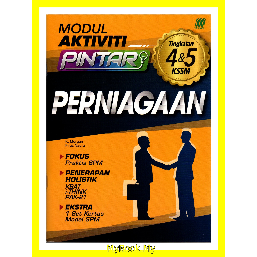 Baru Myb Buku Latihan Perniagaan Modul Aktiviti Pintar Tingkatan