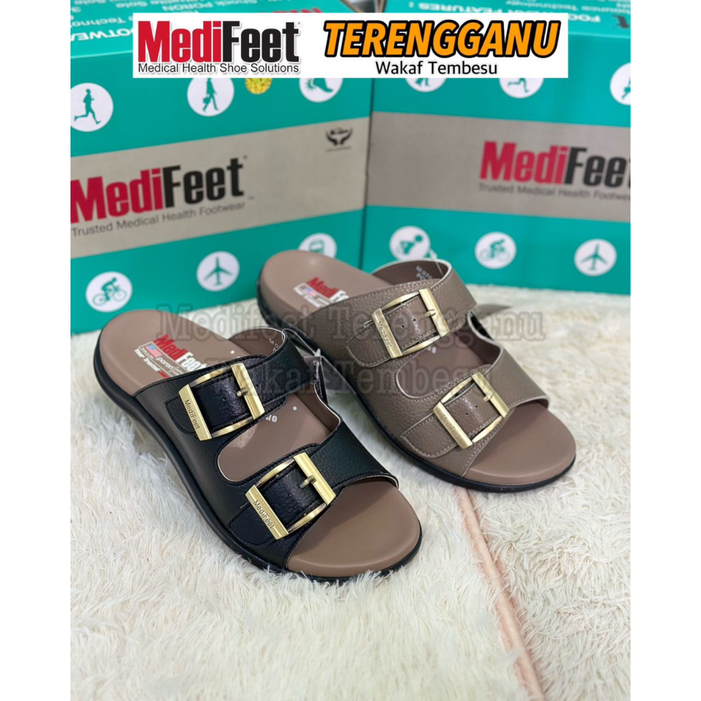 MEDIFEET M070 MEN ORTHOTICS SYSTEM SANDALS MEDICAL HEALTH FOOTWEAR ...