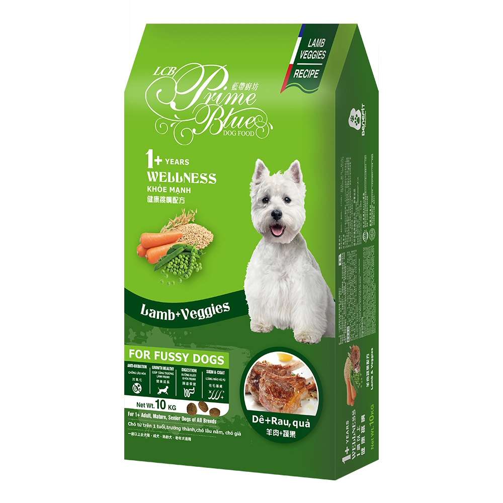 LCB Prime Blue Dog Food Lamb + Veggie 10KG Shopee Malaysia