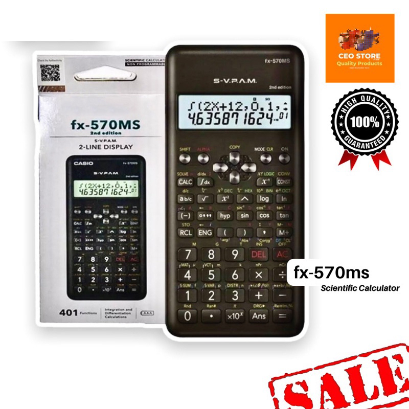 Online scientific outlet calculator 570