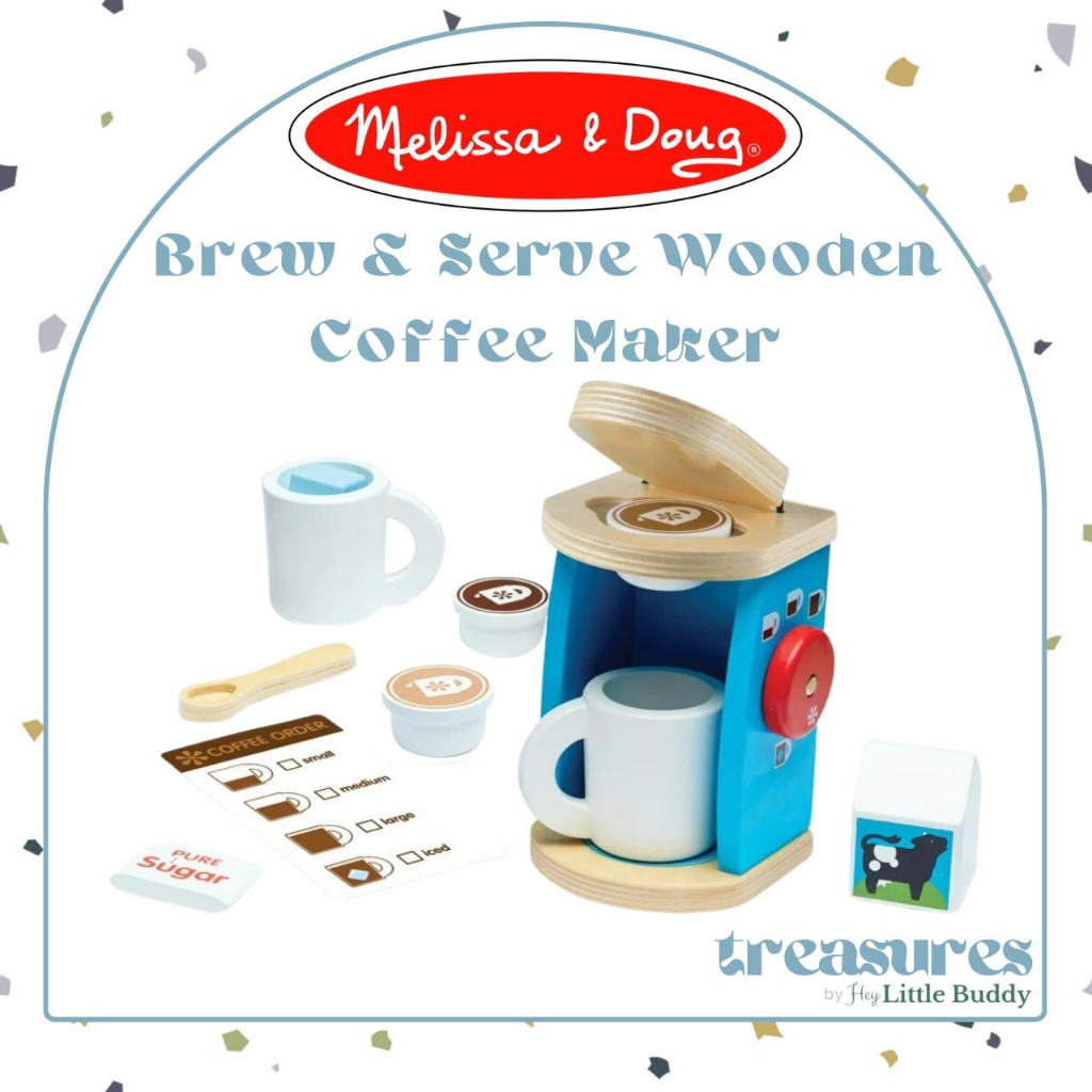 Melissa and doug coffee maker 2025