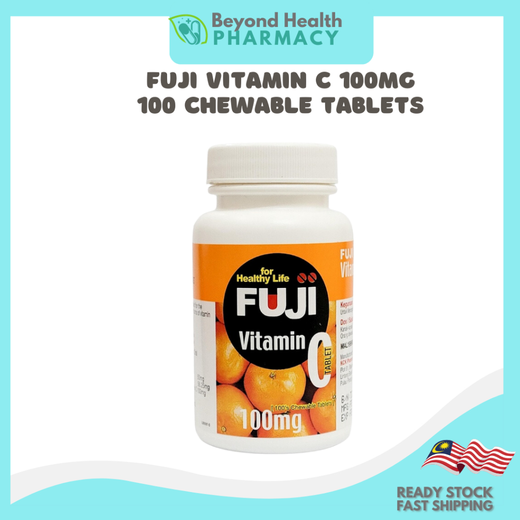 Fuji Vitamin C 100mg (100 Chewable Tablets) Shopee Malaysia