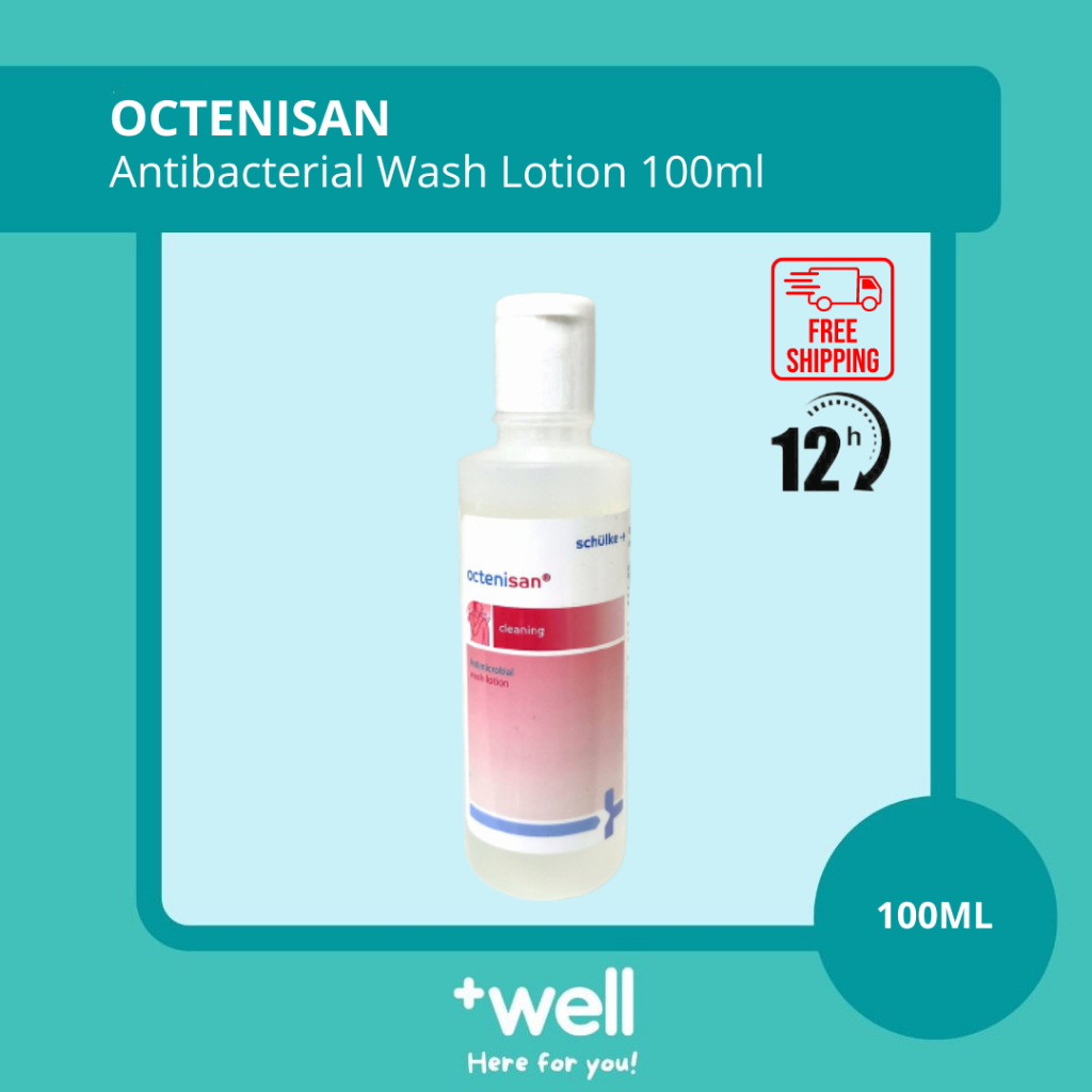 OCTENISAN Antibacterial Wash Lotion 100ML (EXP 10/2024) Shopee Malaysia