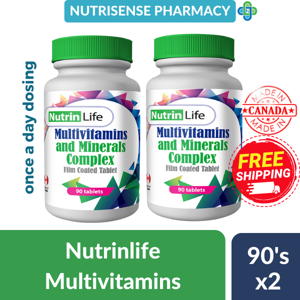 [FREE SHIPPING] Nutrin Life Nutrinlife Multivitamins and Minerals