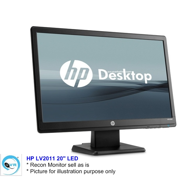 HP 20'' LV2011 LED MONITOR ( RECON ) Shopee Malaysia
